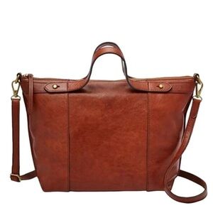 Fossil Sadie Leather Satchel